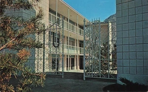 Postkarte Universität Villa Provo Utah - Bild 1 von 2