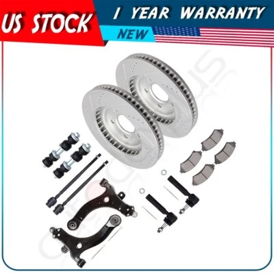 Fit For 2000-2005 Chevrolet Monte Carlo Front Ball Joint Ceramic Brake Pads - Image 1 of 4