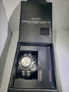 Mint RENATO Beast Quartz Chronograph Limited Edition Box and Papers - Picture 1 of 12