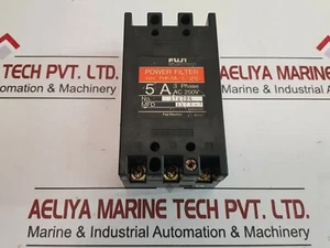 Fuji electric fhf-ta/5/250 power filter 5a 3 phase - Picture 1 of 7