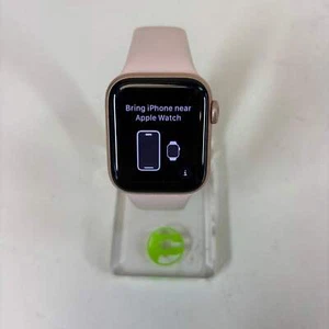 Desbloqueado Apple Watch SE 1ª Generación 40MM Aluminio Natural Rosa Correa Deportiva A2353 - Imagen 1 de 5