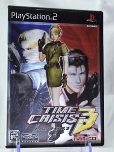Time Crisis 3 w/ FOIL COVER Playstation 2 PS2 NAMCO Japan Japanese - ๐ Seller! - Picture 1 of 4