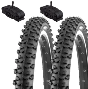 2 COPERTONI 26 X 2.10 + CAMERE AMERICA GOMME KENDA BICI 26" MTB MOUNTAIN BIKE - Imagen 1 de 7