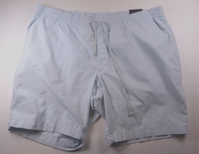 Shorts casuais de popeline azul claro loja masculina BLOOMINGDALE'S MSRP $88 34x8 34 - Imagem 1 de 4
