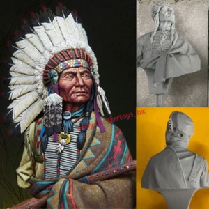 Chief Bust 1/12 unbemalt Resin Modellbausatz ungebaut Garage Kit GK Figur Modell - Bild 1 von 6