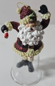 Fitz and Floyd Christmas Bell "Adventures of Santa Claus", Hand-crafted - Picture 1 of 5