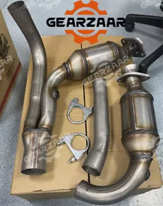3PCS For Dodge Dakota 3.7L 4.7L Y Pipe Catalytic Converters 2004 05 06-2010 15H - Picture 1 of 24