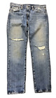 Blue Jeans 34x30 LEVI STRAUSS Straight Leg Classic Regular Fit #820