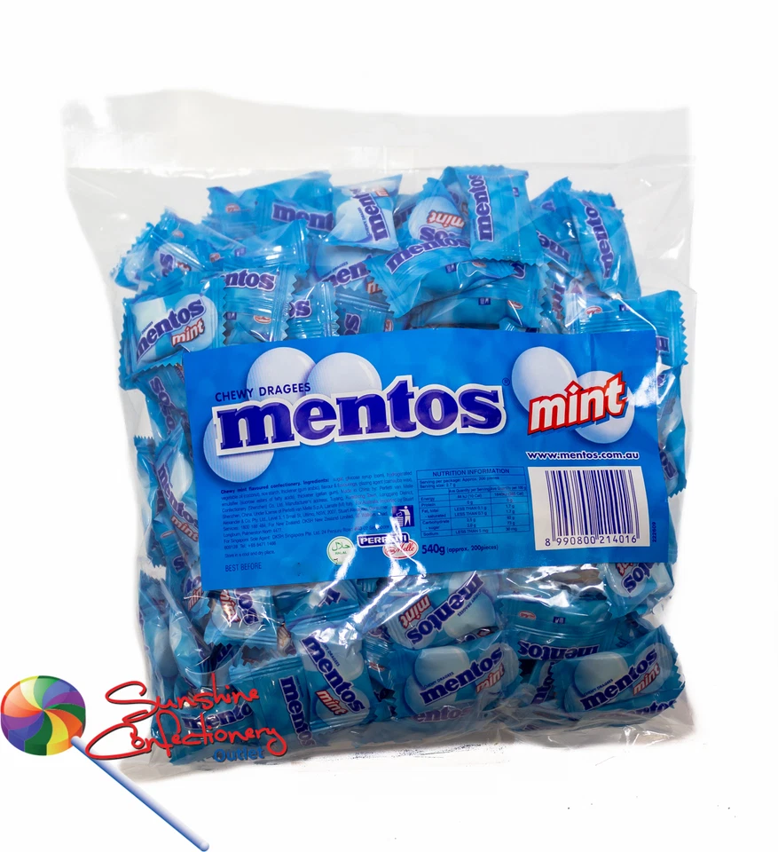MENTOS - Mint Chews - 200 pieces - Conference / Reception Sweets Post Included - image 1 of 1
