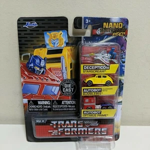 Jada Nano Hollywood Rides: G1 Transformers Collector's Die-cast Series - Picture 1 of 2