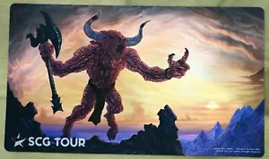 PLAYMAT, 2019 SCG Legacy Classic “Ripped From Reality”(Star City Games) MtG - Picture 1 of 3