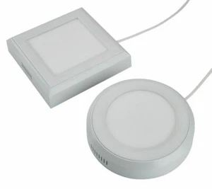 Wandlampe Wandleuchte LED CM001 12W ca.850lm Neutralweiss 4000K Rund/Quadratisch - Picture 1 of 8