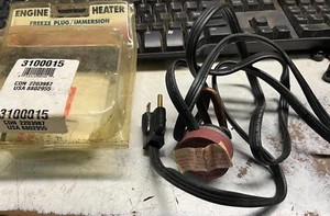 34MM ZeroStart Engine Freeze Plug Block Heater 3100015 400W 120 Volt 1-11/32" - Picture 1 of 1