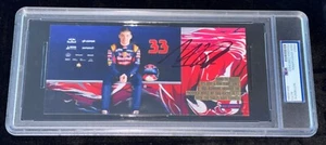 Max Verstappen "2015 F1 Grand Prix" Signed Photo Driver Rookie Card RC Auto PSA - Picture 1 of 5