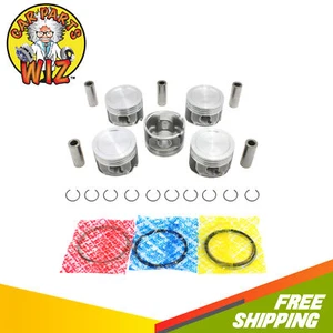 Engine Piston and Ring Kit Fits 03-13 Volvo 2.4L-2.5L DOHC B5244T5 B5254T2 - Picture 1 of 3