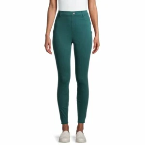 Time and Tru XS 0-2 ajustado de longitud completa tejido Jegging color: Astro verde azulado - Imagen 1 de 5