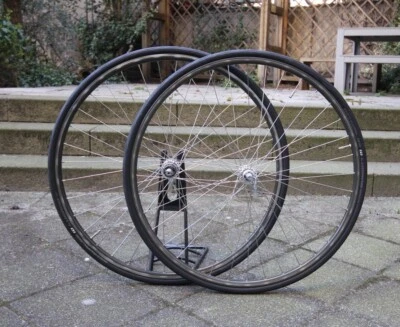 Shimano Dura Ace FH 7401 HB 7400 / Mavic Open 4 CD ? / 36 H / Wheel Set - Bild 1 von 4