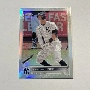 Aaron Judge 2022 Topps Chrome Refractor Parallel Card #99 Yankees - Picture 1 of 2