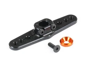 Fastrax 23T Black Aluminium Double Servo Horn (KO Sanwa) FAST315B - Picture 1 of 3