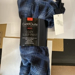 CUDDL DUDS Men's Cozy Fleece PAJAMA PANTS Size XL NWT - Picture 1 of 4
