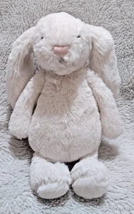 Jellycat Bashful Bunny Small 7" Cream Plush Rabbit Mini Stuffed Soft Toy Cream - Foto 1 di 5