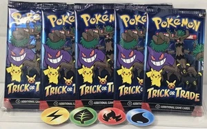 Pokemon TCG Trick Or Trade Booster Pack (3 Cards) 2024 - Picture 1 of 6