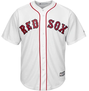 MLB Boston Red Sox, Budweiser/Bud Light Logo Authentic Home Baseball Trikot-WHT - Bild 1 von 15