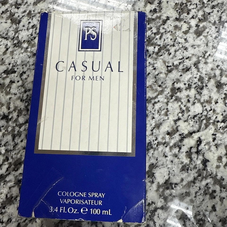 Casual PS By Paul Sebastian 3.4oz/100 ml Colonia Hombres Spray Raro De Colección - NUEVO Foto 1 de 1