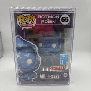 Funko Pop! Art Series Mr. Freeze Batman & Robin Target #65 Hard Protector SEALED - Picture 1 of 7