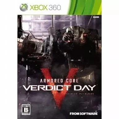 XBOX360 ARMORED CORE VERDICT DAY Ver Japan W2 - Image 1 of 2