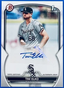 2023 Bowman Paper Prospect Auto Tim Elko #PPA-TE Autograph 1st Bowman RC - Picture 1 of 3