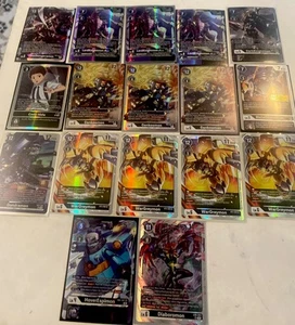 HoverEspimon Alt Art Diaboromon Gankoomon Black Deck Digimon Lordknightmon Ace - Picture 1 of 7