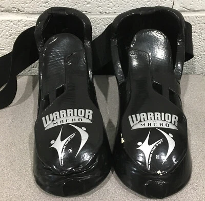 Artes Marciales Pie Kick Gear Guerrero Macho - Juvenil Talla Mediana-Grande 9" Largo Negro Foto 1 de 4