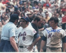 DUFFY DYER NEW YORK METS    SIGNED AUTOGRAPHED  8X10 PHOTO W/ COA