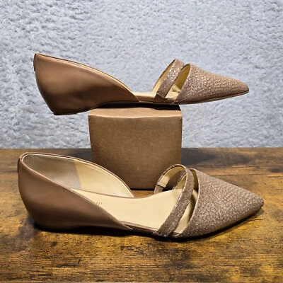 Ivanka Trump Leather Shoes Womens 10 - CREE - Flats Slip On - Image 1 of 4