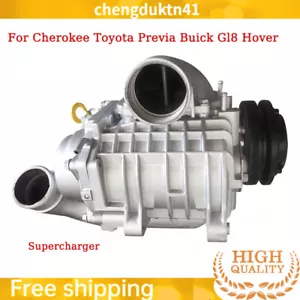 For Cherokee Toyota Universal Supercharger Booster Turbine Compressor Steel Alu - Bild 1 von 14