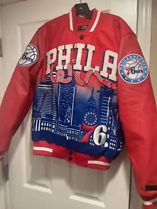 Chaqueta Universitaria Pro Standard PHILADELPHIA SIXERS Remix Nueva 76ers Talla S - Imagen 1 de 3