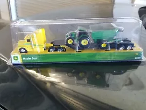 John Deere Semi Hauler Awesome Tractor Trailers Tomy 3..NEW WITH BOX - Picture 1 of 5