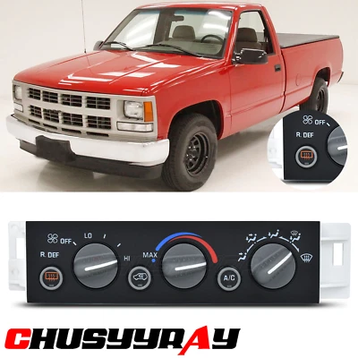Interruptor de temperatura de la unidad de control del aire acondicionado de la calefacción para Chevrolet K1500 1996-1999 Foto 1 de 4