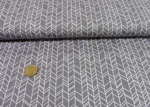 Tamina taupe Baumwolle Popeline Webware Meterware 50 cm - Bild 1 von 1