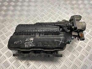 2013 HONDA CIVIC 1.4 PETROL INLET INTAKE MANIFOLD & THROTTLE BODY OEM 141003P - Picture 1 of 7
