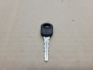 GM Chevy GMC Pontiac Oldsmobile OEM Factory Black & Chrome Ignition Door Key - Picture 1 of 2