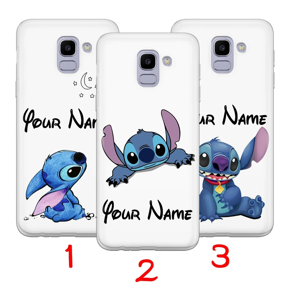 Custom Stitch 2 PHONE CASE COVER FOR SAMSUNG A3 A5 A6 A7 A8 J3 J5 J6 J7 Name - Image 1 of 1