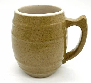 UHL Pottery Co. Barrel Mug Beer Stein Huntingburg, Indiana 1906-1944 Vintage #16 - Picture 1 of 14