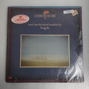 Chariots Of Fire Vangelis Soundtrack w/ Shrink LP Vinyl Record Album - Picture 1 of 4