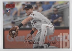 2018 Topps Stadium Club Red Foil Garrett Cooper #139 Rookie RC