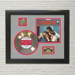 The Monkees Daydream Believer Framed Picture Sleeve Gold 45 Record Display - Picture 1 of 4