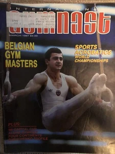 INTERNATIONAL GYMNAST Magazine MAR 1987 COVER: EDUARD GEVORKIAN (SOWJETUNION) - Bild 1 von 1