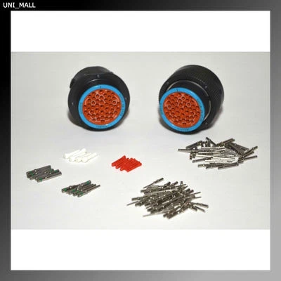 Deutsch HDP20 47-Pin Bulkhead Connector kit, 14, 20AWG Solid Contacts (NO RING) - Image 1 of 4