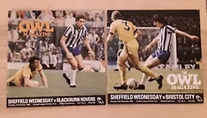 Sheffield Wednesday 1980/81 select from menu of Home League Programmes - Picture 1 of 3